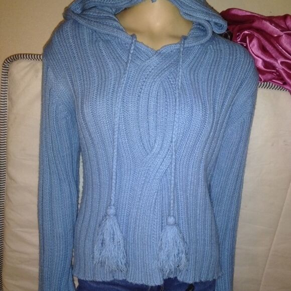 Rave blue sweater, size Large - Picture 1 of 5